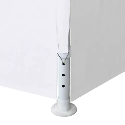 fehér kerti pavilon 3 x 12 m
