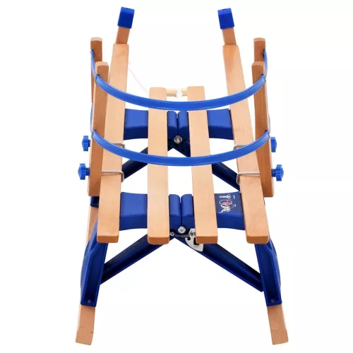  összecsukható faszánkó háttámlával 119 cm