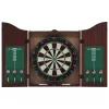  szizálból készült profi darts tábla szekrénnyel és 6 nyíllal