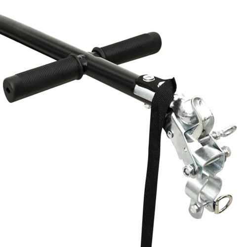  fekete acél kerékpár-utánfutó/kézikocsi 155 x 60 x 83 cm