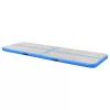 kék PVC felfújható tornaszőnyeg pumpával 700 x 100 x 10 cm