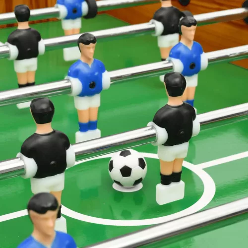  világosbarna összecsukható csocsóasztal 121 x 61 x 80 cm