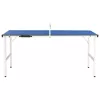  kék pingpongasztal hálóval 152 x 76 x 66 cm