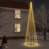 VID kúp alakú karácsonyfa 1134 meleg fehér LED-del 230 x 800 cm