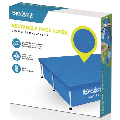 Bestway Flowclear medencetakaró 221 x 150 cm