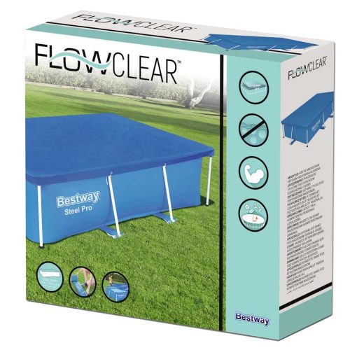 Bestway Flowclear medencetakaró 259 x 170 cm