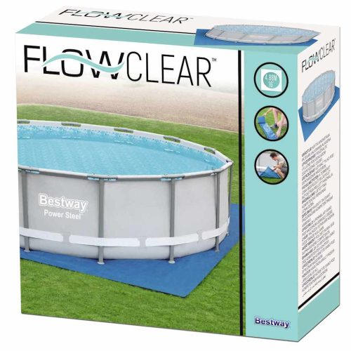 Bestway Flowclear" medencealátét 488 x 488 cm"