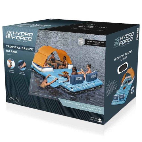 Bestway Tropical Breeze úszó sziget 389 x 274 cm 43105