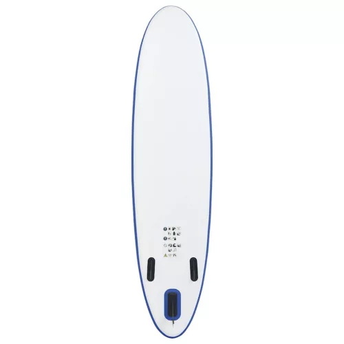  felfújható kék és fehér állva evezős SUP szörfdeszka szett
