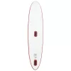  piros és fehér felfújható SUP-deszka vitorlaszettel