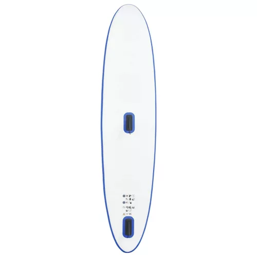  kék és fehér felfújható SUP-deszka vitorlaszettel