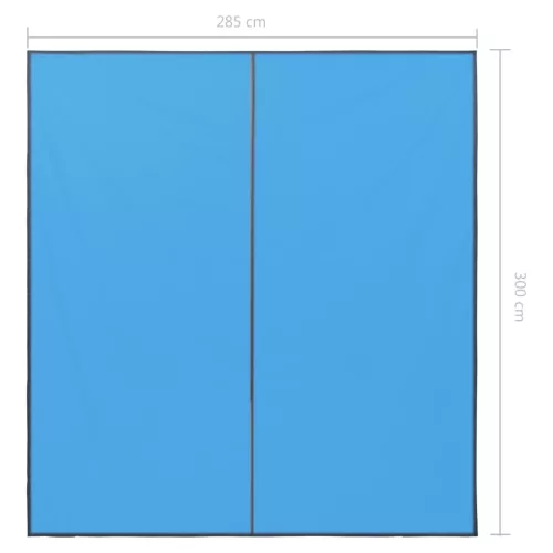  kék kültéri ponyva 3 x 2,85 m