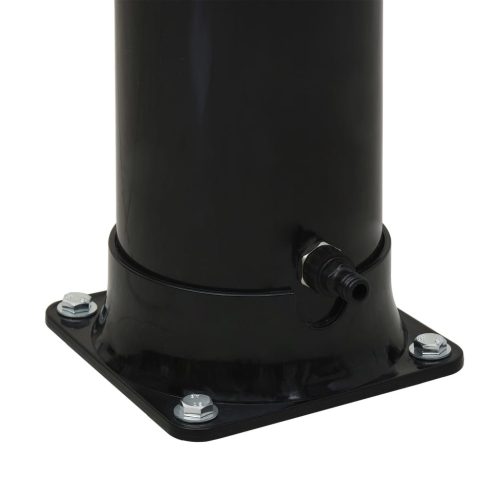  fekete szolárzuhany 214 cm 20 L