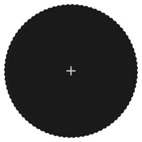  fekete szövet ugrószőnyeg kerek trambulinhoz 4,57 m