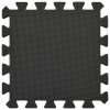  54 db fekete EVA habszivacs padlószőnyeg 4,86 ㎡