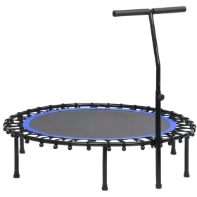  fitnesz trambulin kapaszkodóval 122 cm