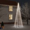 VID kúp alakú karácsonyfa 732 hideg fehér LED-del 160 x 500 cm