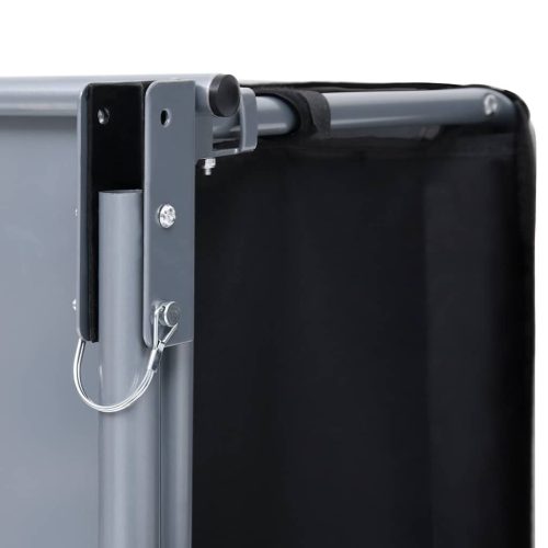  fekete és szürke kerékpár-utánfutó 65 kg