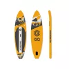 Drop Stitch felfújható SUP összes tartozékkal 335x81x15cm
