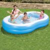Bestway Big Lagoon családi medence 262 x 157 x 46 cm 