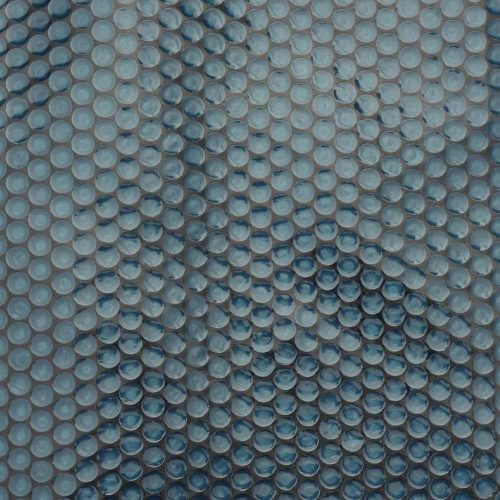  fekete és kék napelemes lebegő PE medencefólia 450 x 220 cm