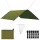  zöld kültéri ponyva 3 x 2 m