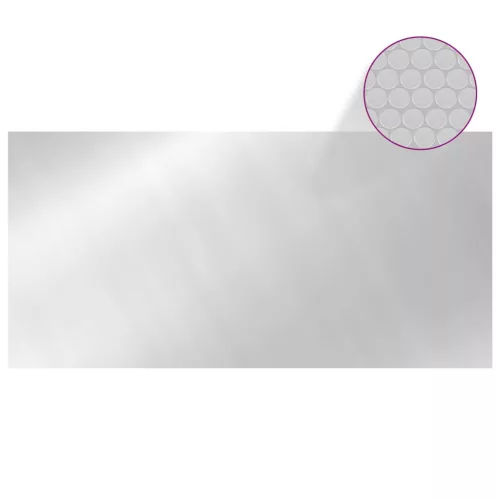  ezüst polietilén medencetakaró 450 x 200 cm