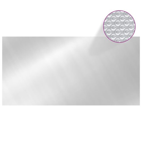  ezüst polietilén medencetakaró 975 x 488 cm 