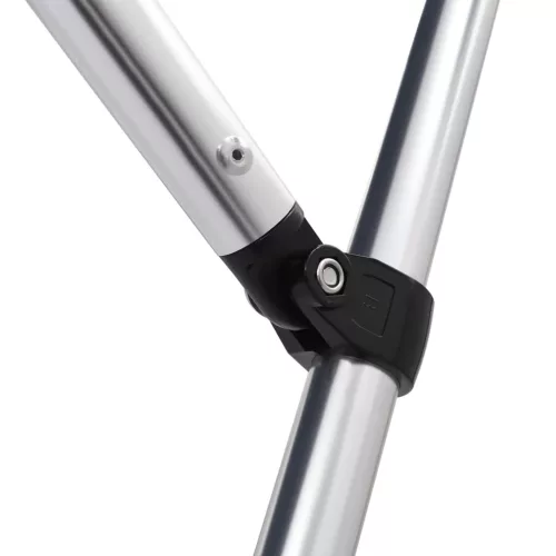  antracitszürke négyágú bimini tető 243 x 180 x 137 cm