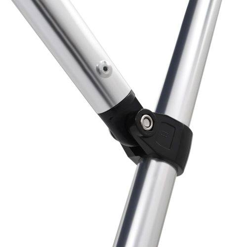  antracitszürke négyágú bimini tető 243 x 210 x 137 cm