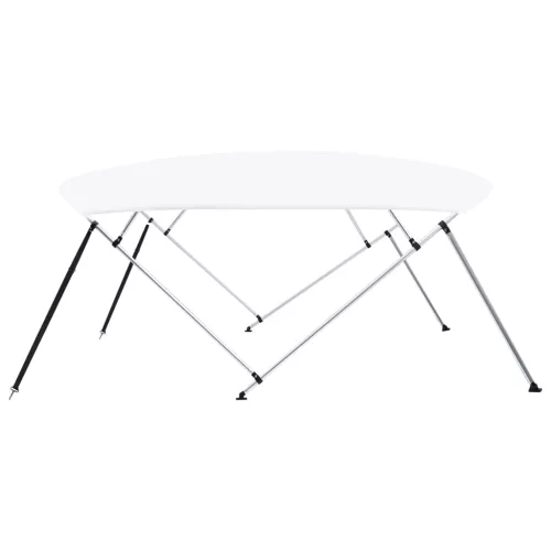  fehér négyágú bimini tető 243 x (230-244) x 137 cm