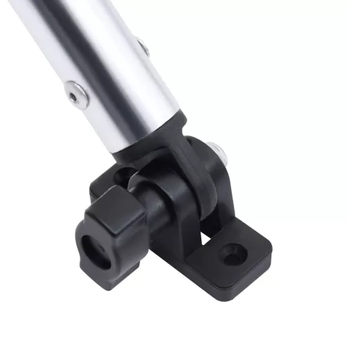  antracitszürke négyágú bimini tető 243 x (230-244) x 137 cm