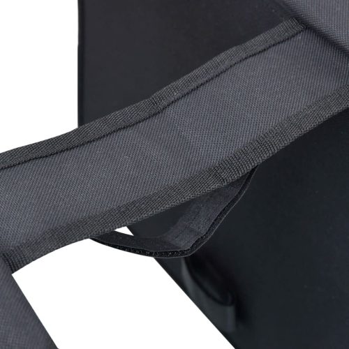  fekete vízálló dupla kerékpártáska poggyásztartóhoz 35 l