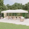  fehér összecsukható rendezvénysátor 3 x 6 m