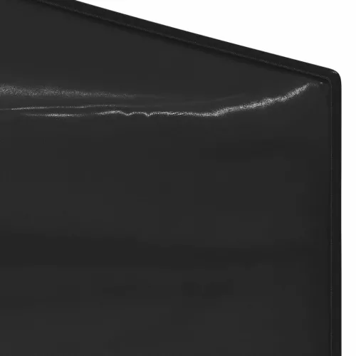  fekete összecsukható rendezvénysátor 3 x 6 m