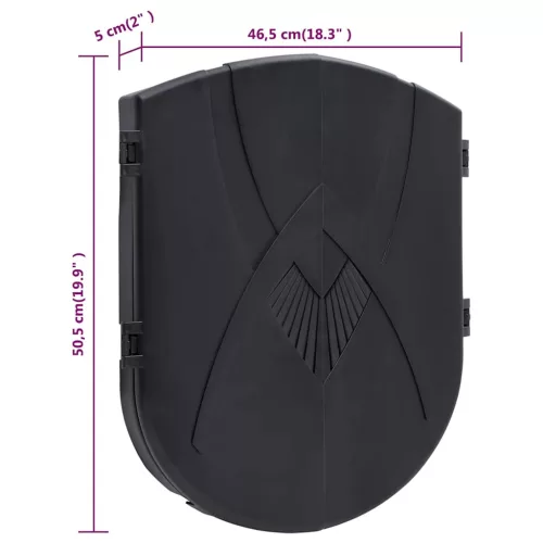  fekete polipropilén elektromos dartstábla nyilakkal