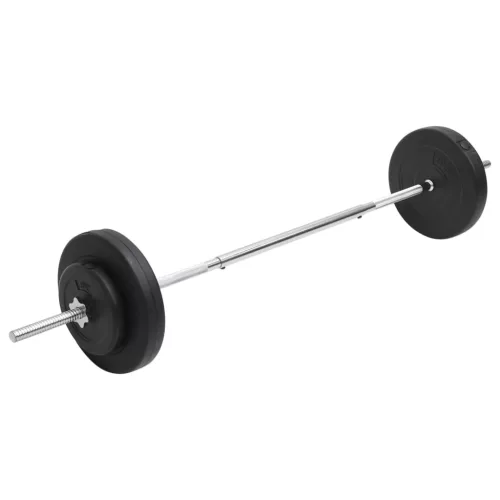  súlyzórúd súlytárcsákkal 30 kg