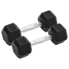  2 db összesen öntöttvas súlyzó 8 kg