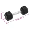  2 db összesen öntöttvas súlyzó 8 kg