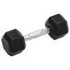  2 db összesen öntöttvas egykezes súlyzó 10 kg