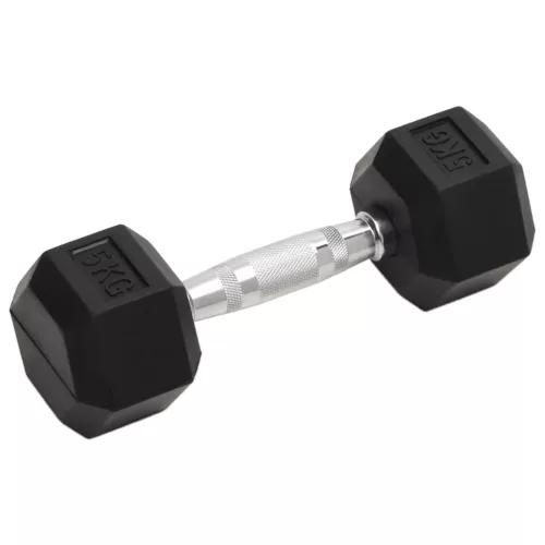  2 db összesen öntöttvas egykezes súlyzó 10 kg