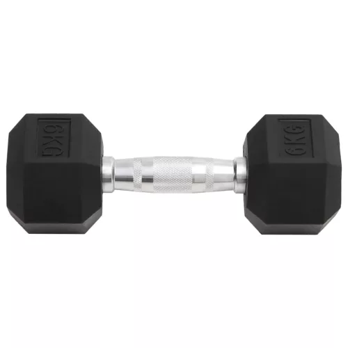  2 db összesen öntöttvas egykezes súlyzó 12 kg