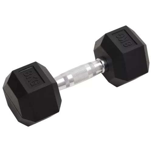  2 db összesen öntöttvas egykezes súlyzó 16 kg