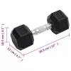  2 db összesen öntöttvas egykezes súlyzó 16 kg
