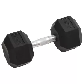  öntöttvas egykezes súlyzó 17,5 kg