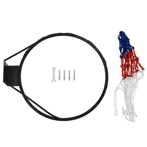  fekete acél kosárlabda gyűrű 45 cm