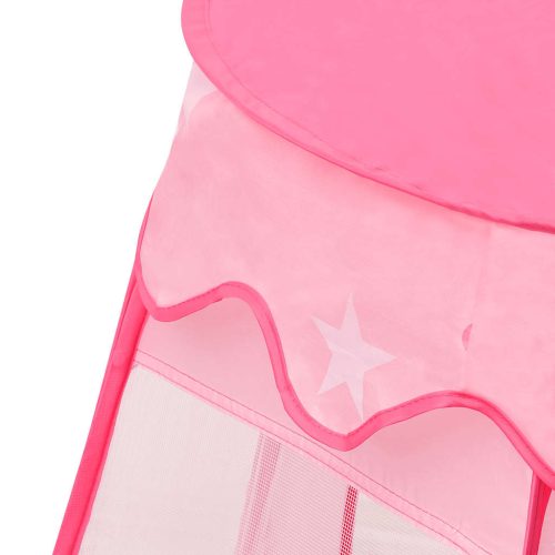  rózsaszín gyerekjátszósátor 102 x 102 x 82 cm