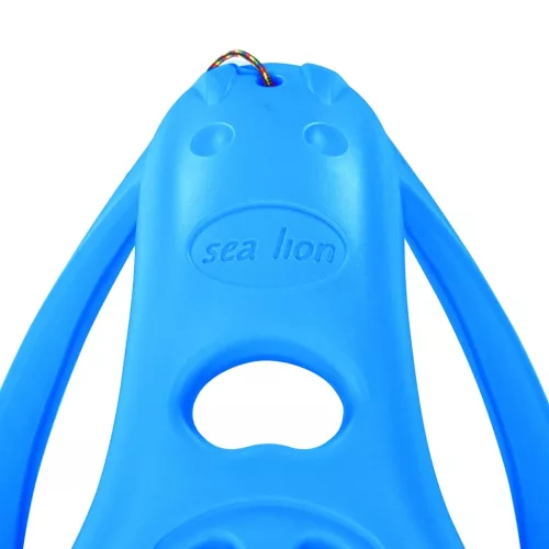  kék polipropilén szánkó 80 x 39,5 x 25,5 cm