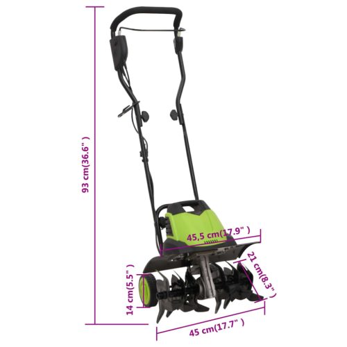  hatpengés kerti elektromos kapálógép 1500 W