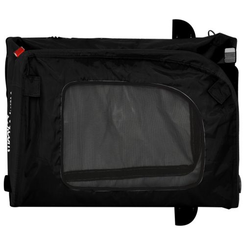  Fekete Állatbabakocsi Fekete Fém, Textil 124 x 53 x 53 cm